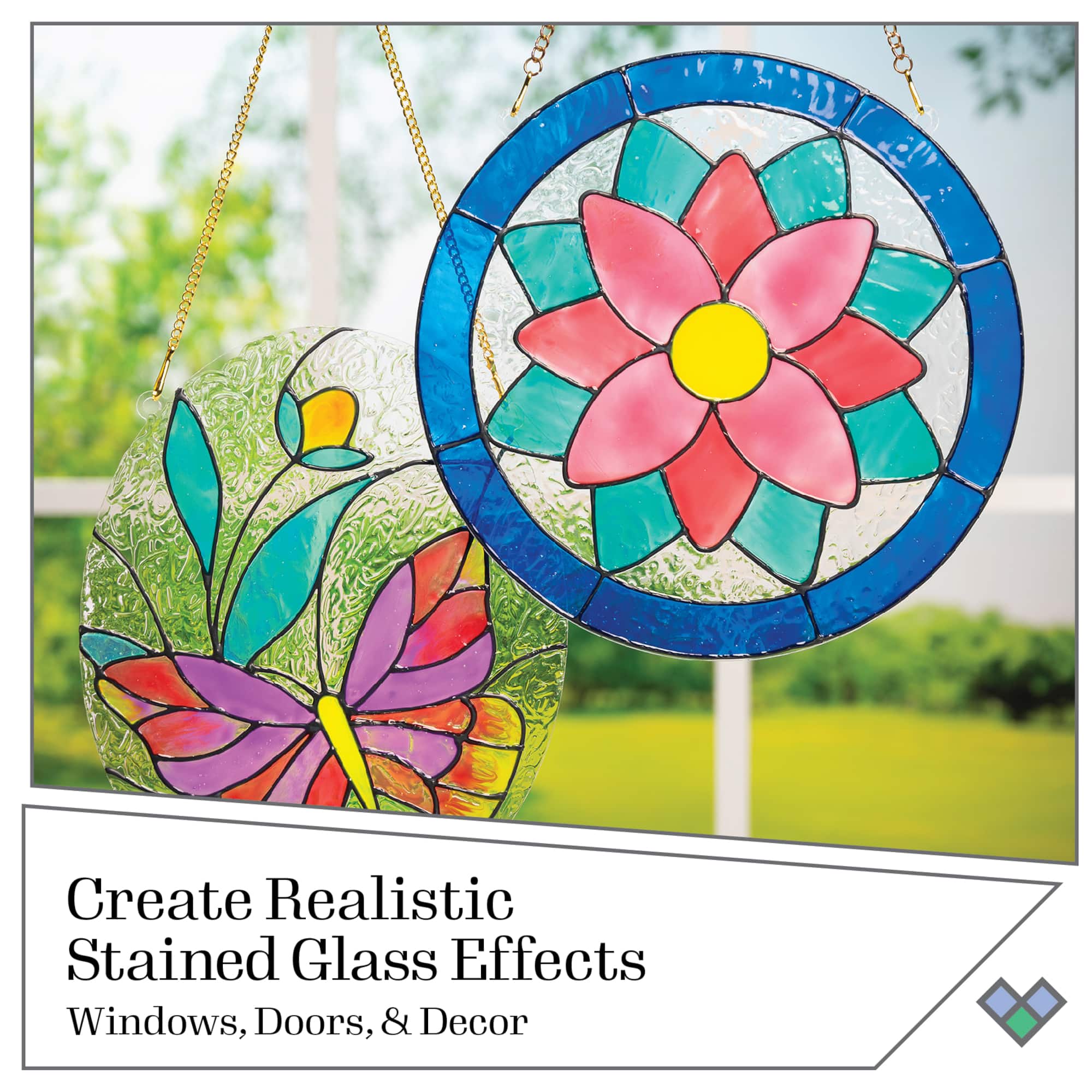 Plaid® Gallery Glass® 10 Piece Stained Glass Painting Starter Kit